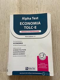 Kit per Alpha test di economia TOLC E