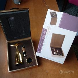 Set da vino Brandani in acciaio placcato