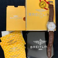 Orologio Breitling Chronomat acciaio e oro