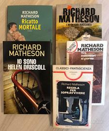Lotto cinque libri Richard Matheson 