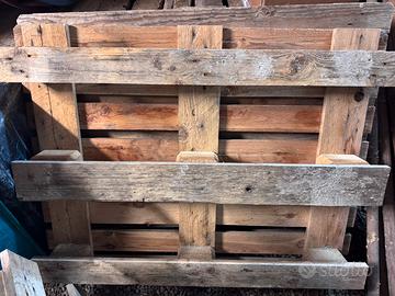 Pallet pesante legno, 3 pezzi