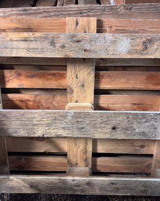 Pallet pesante legno, 3 pezzi