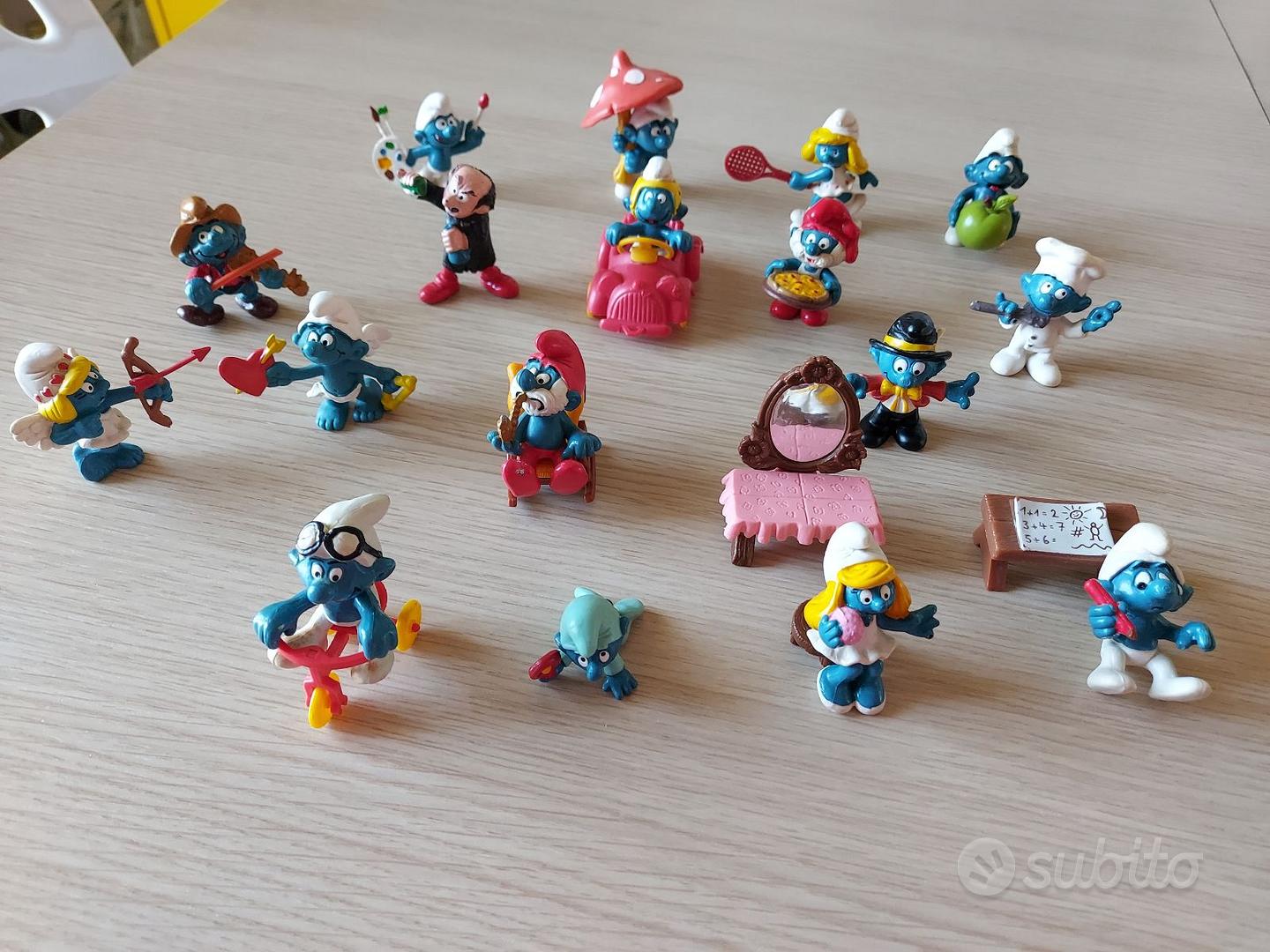 Puffi originali anni '80, con Gargamella Collezionismo In vendita a Lucca