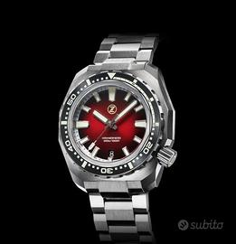 Zelos HAMMERHEAD V3 300M STEEL CRIMSON RED