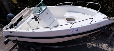 Barca a motore AQUAMAR SAMOA 5.53 40/60 CV