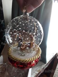 palla con presepe soffiera de carlini 