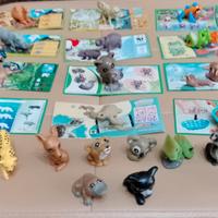 24 animaletti serie varie Natoons Kinder + omaggi 