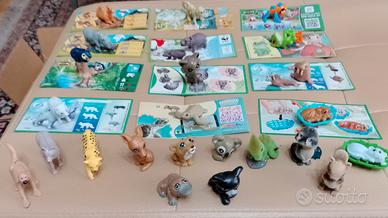 24 animaletti serie varie Natoons Kinder + omaggi 