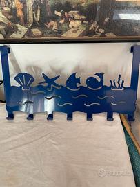 Appendiabito da porta color Blu.