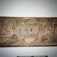 Grande arazzo decorativo stile salone francese