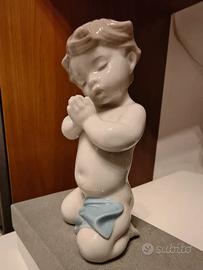 Statuina angioletto in preghiera Lladró 4538