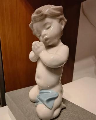 Statuina angioletto in preghiera Lladró 4538