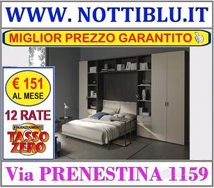 Letto a Scomparsa 2 piazze_12 rate TASSO ZERO