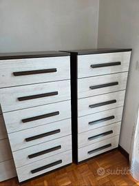 2 cassettiere modello Giada come nuove