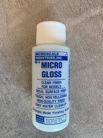 MICRO GLOSS CLEAR decals della MICROSCALE