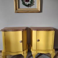 Coppia comodini chippendale rivisitati