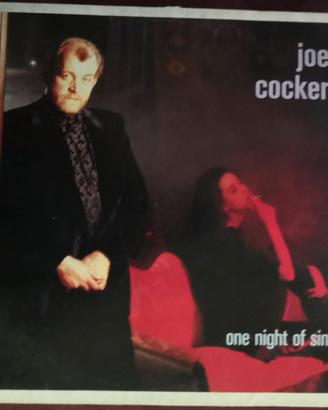 LP Joe Cocher ONE NIGHT OF SIN