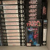 COLLEZIONE COMPLETA VHS STAR TREK SERIE CLASSICA