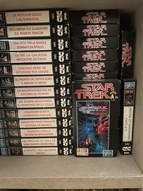 COLLEZIONE COMPLETA VHS STAR TREK SERIE CLASSICA