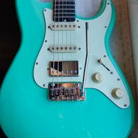 Schecter Nick Johnston HSS atomic green