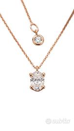 Collana con pendente in Oro Con Diamanti HRD