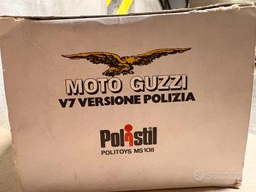 Polistil Moto Guzzi V7 Polizia MS108 In Box