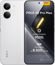 Xiaomi Poco X8 Pro Max 12.512 Nuovo 
