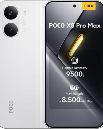 Xiaomi Poco X8 Pro Max 12.512 Nuovo 