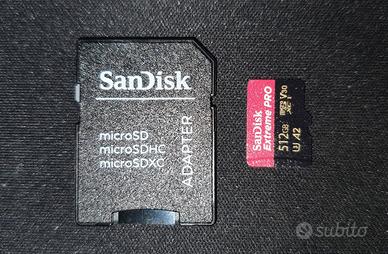 MicroSD Sandisk Extreme Pro 512 GB (ORIGINALE) - Informatica In vendita a  Parma