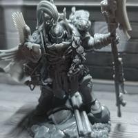 miniature per Warhammer stampate a resina 