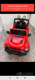 jeep elettrica bambini