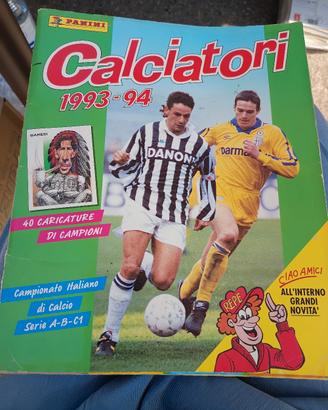 album figurine Panini calciatori 1993-94