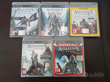 LOTTO 5 GIOCHI PlayStation 3 - Assassin's Creed 