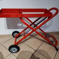 Carrello Pieghevole Filettatrice Virax 