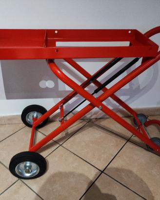 Carrello Pieghevole Filettatrice Virax 