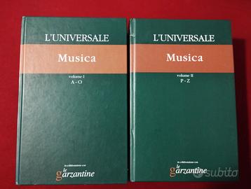 2 libri: L'universale della musica