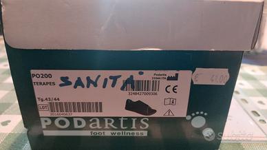 scarpa sanitaria, piede in sicurezza 