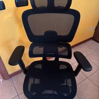 Sedia da ufficio e gaming ergonomica