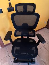 Sedia da ufficio e gaming ergonomica