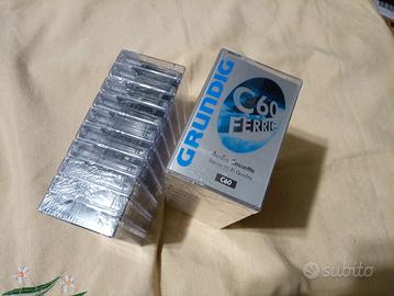 Cassette audio Grundig 20 pezzi 