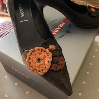 Scarpe Prada in pelle nera