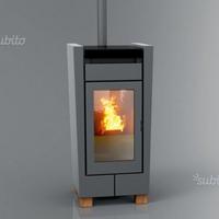 Stufa a pellet Thermorossi mod MOVIDA 10,4kW