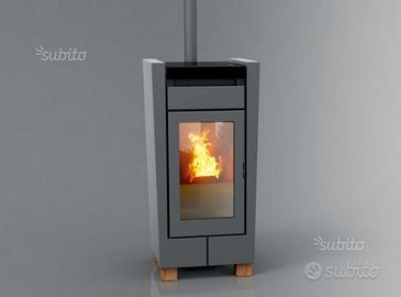 Stufa a pellet Thermorossi mod MOVIDA 10,4kW