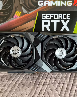 MSI GeForce RTX 3060 Gaming X 12G - 12GB GDDR6