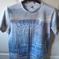 T-Shirt Uomo/Unisex Stampa Surf Vintage/Wanderlust