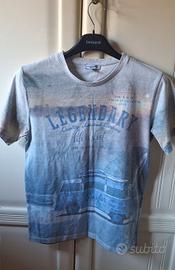 T-Shirt Uomo/Unisex Stampa Surf Vintage/Wanderlust