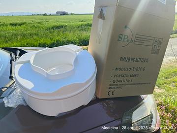 Rialzo water + pappagallo uomo con tappo