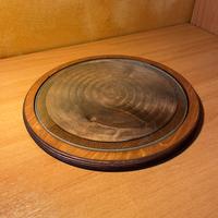 Piatti in legno con vetro