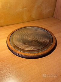 Piatti in legno con vetro