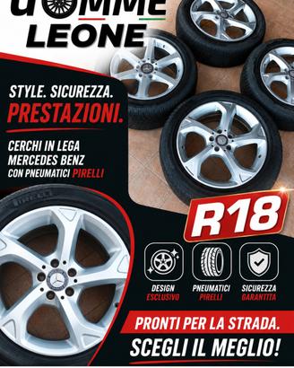 4 cerchi in lega Mercedes 